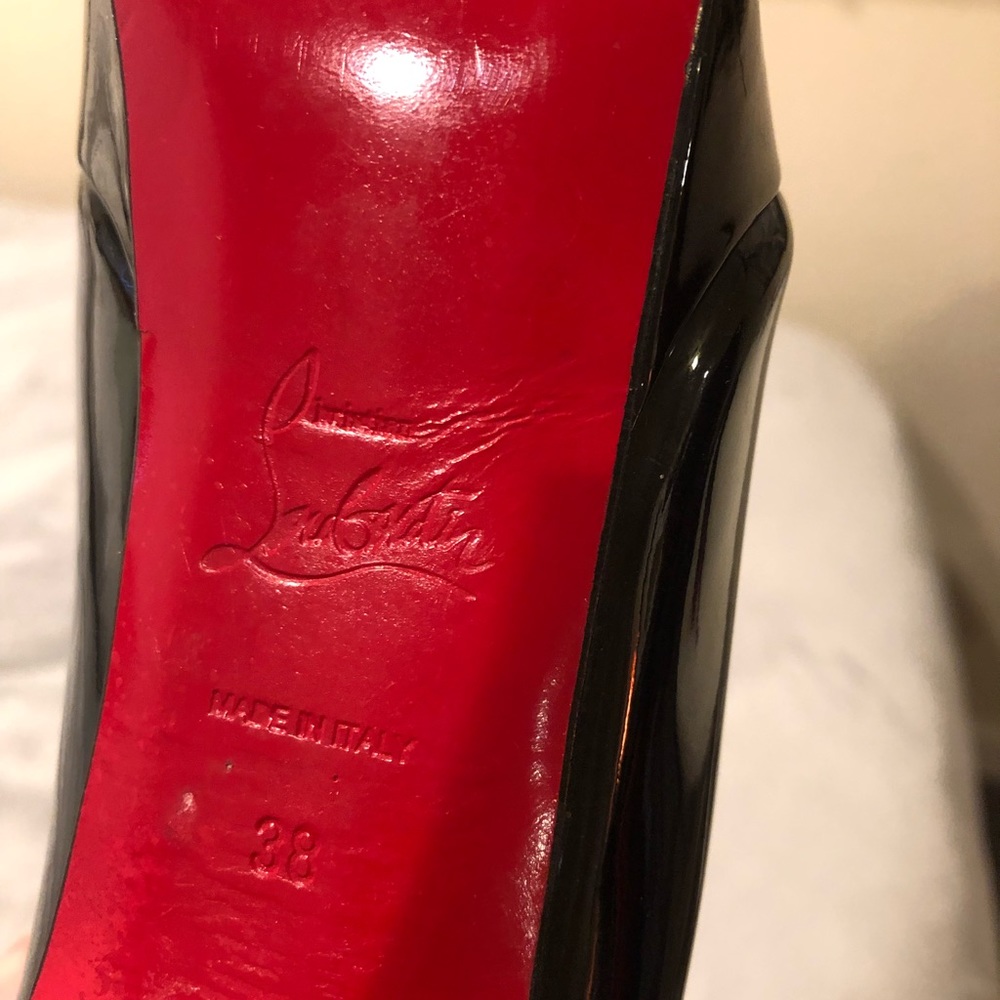 Christian Louboutin “Bianca” stilettos 140mm